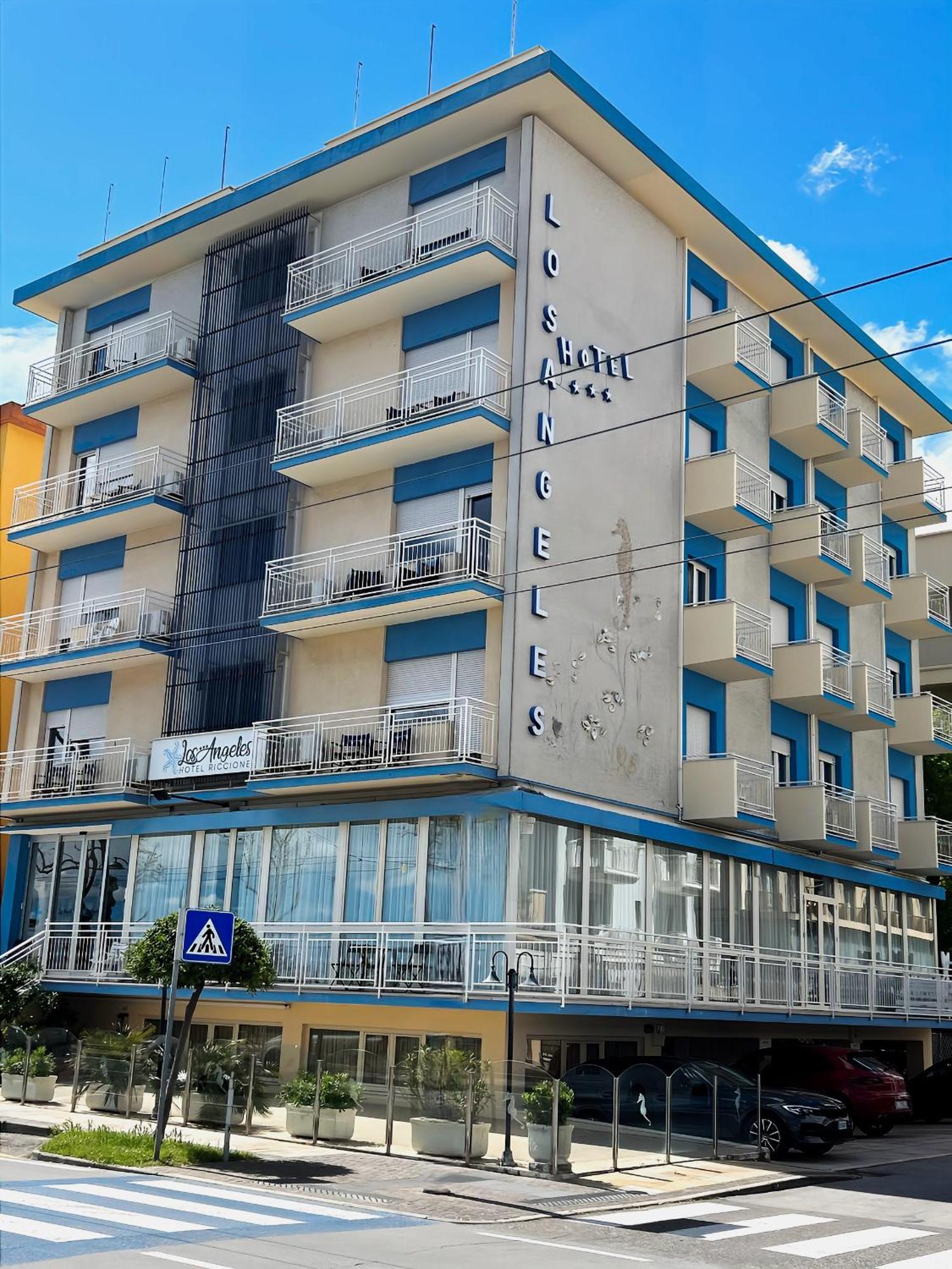 Hotel Los Angeles - Fronte Mare Риччоне Экстерьер фото